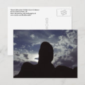 Carte Postale Silhouette de Desert Rock : Arches National Park P (Devant / Derrière)