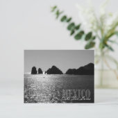 Carte Postale Silhouette de El Arco de Cabo San Lucas (Debout devant)