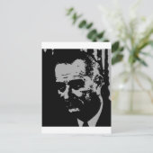 Carte Postale Silhouette de Lyndon B. Johnson (Debout devant)