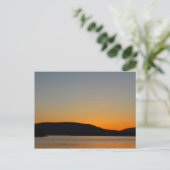Carte Postale Silhouette de montagne (Debout devant)