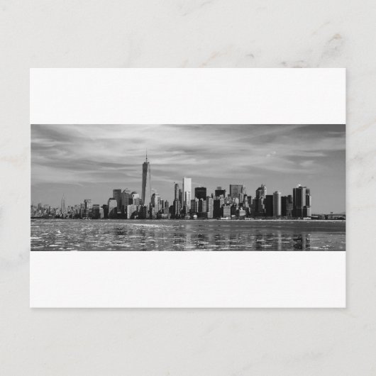 Carte Postale Silhouette de New York (Devant)