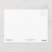 Carte Postale Silhouette de requin (Dos)