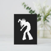 Carte Postale Silhouette de rockeur (Debout devant)