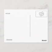 Carte Postale Silhouette de Sandhill sur ciel rose couché de sol (Dos)