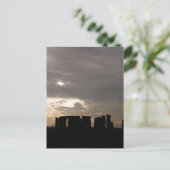 Carte Postale Silhouette de Stonehenge (Debout devant)