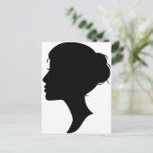 Carte Postale Silhouette féminine (Debout devant)