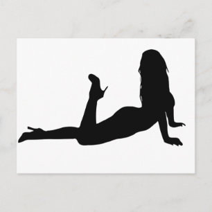 Carte Postale Silhouette_femme