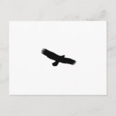 Carte Postale Silhouette Hawk (Devant)