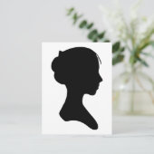 Carte Postale Silhouette jeune fille (Debout devant)