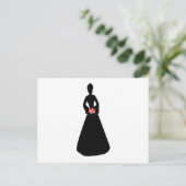 Carte Postale Silhouette nuptiale (Debout devant)