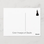 Carte Postale Silhouette nuptiale (Dos)