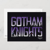 Carte Postale Silhouettes de Gotham Knights (Devant / Derrière)