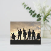 Carte Postale Silhouettes du soldat (Debout devant)