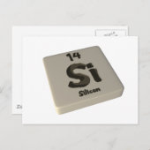 Carte Postale Silicon Si (Devant / Derrière)
