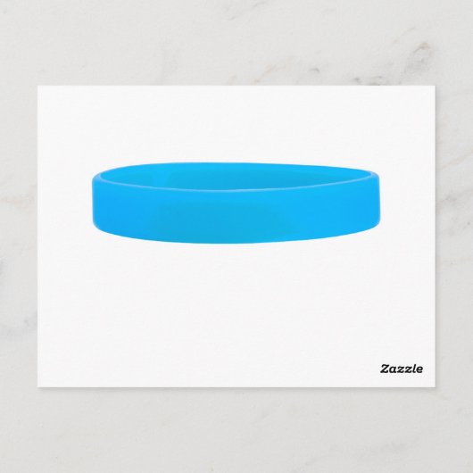 CARTE POSTALE SILICONE WRISTBANDS (Dos)