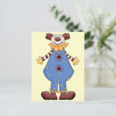 Carte Postale Silly Circus Clown (Debout devant)