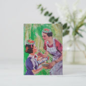 Carte Postale Silly Salad Hats collage (Debout devant)