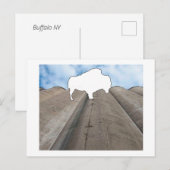 Carte postale Silo et Buffalo (Devant / Derrière)
