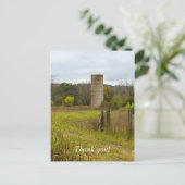 Carte Postale Silo rural (Debout devant)