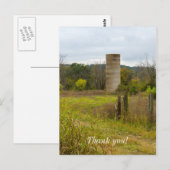 Carte Postale Silo rural (Devant / Derrière)