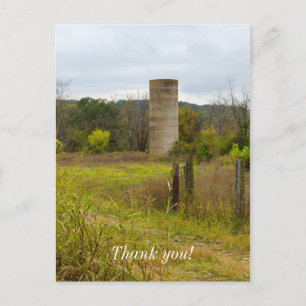 Carte Postale Silo rural