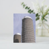 Carte Postale Silos de l'UW  (Debout devant)