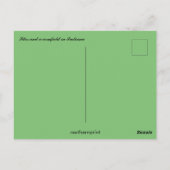 Carte Postale Silos et un champ de maïs dans l'Indiana (Dos)