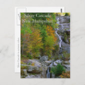 Carte postale Silver Cascade (Devant / Derrière)