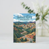 Carte Postale Silver City États-Unis (Debout devant)
