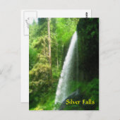 Carte Postale Silver Falls (Devant / Derrière)