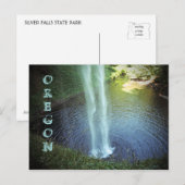 Carte Postale Silver Falls 1 (Devant / Derrière)