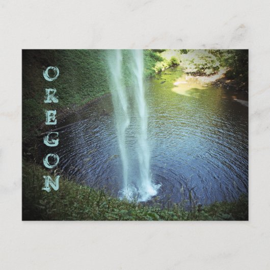 Carte Postale Silver Falls 1 (Devant)