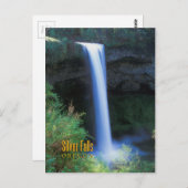 Carte Postale Silver Falls, Oregon (Devant / Derrière)