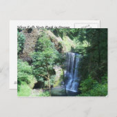 Carte postale Silver Falls State Park (Devant / Derrière)