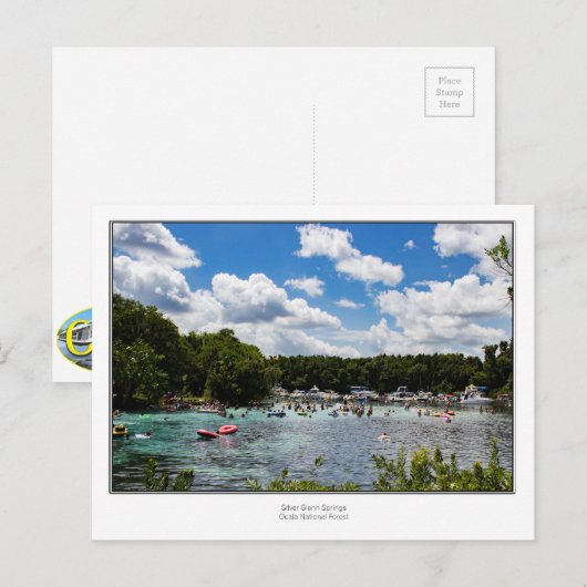 Carte Postale Silver Glenn Springs (Devant / Derrière)