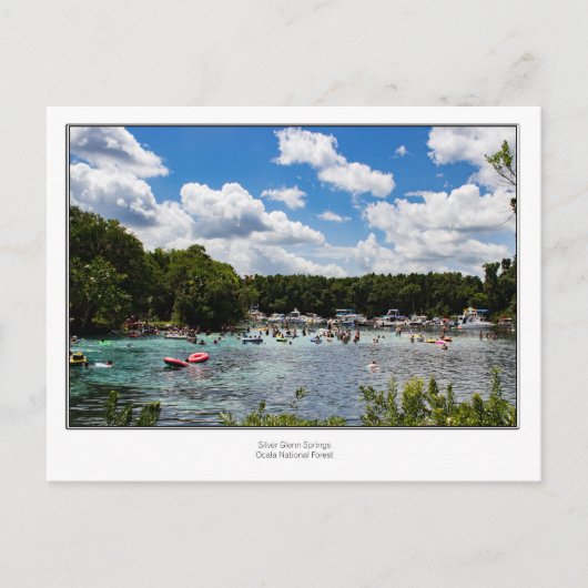 Carte Postale Silver Glenn Springs (Devant)