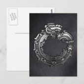 Carte Postale Silver Quetzalcoatl (Devant / Derrière)
