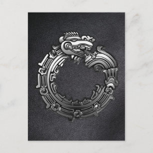 Carte Postale Silver Quetzalcoatl