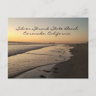 Carte Postale Silver Strand State Beach, Coronado CA Postcard