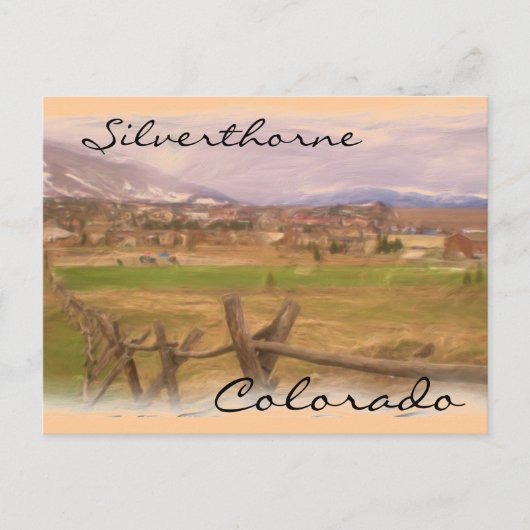 Carte postale Silverthorne Colorado (Devant)