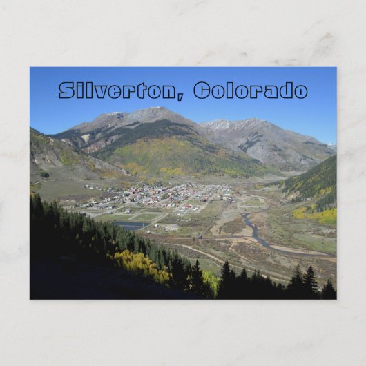 Carte postale Silverton Colorado (Devant)