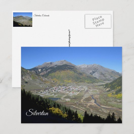 Carte postale Silverton Colorado (Devant / Derrière)