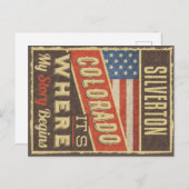 Carte Postale Silverton Colorado (Devant / Derrière)