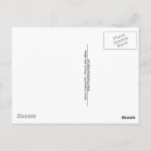 Carte postale Silvery Tropical Fish (Dos)