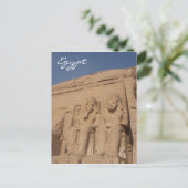 Carte Postale simbel egypte (Debout devant)