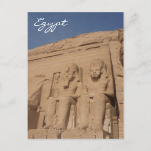 Carte Postale simbel egypte