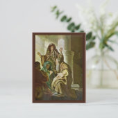 Carte Postale Siméon Dans Le Temple. Par Rembrandt Van Rijn (Debout devant)