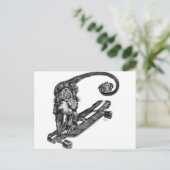 Carte Postale Simian Selfie Art (Debout devant)