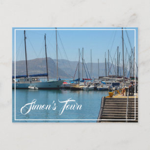 Carte Postale Simon's Town Navy Harbour Afrique du Sud
