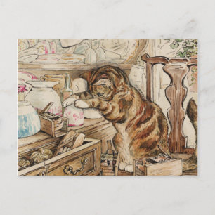 Carte Postale Simpkin Chat Ménage Par Beatrix Potter